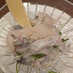 なにわフレンチびぎん - 太刀魚のカルパッチョ