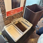 名産松阪肉 朝日屋 - 待ちの間に注文票を書込み