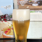 カフェダイニングアフェット - 一番搾り♪