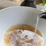 蕎麦 阿き津 - 蕎麦 阿き津　蕎麦湯