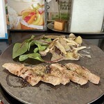 カフェダイニングアフェット - 高座豚のグリル、茄子としめじのクリーム煮