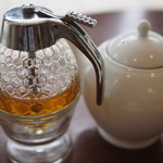 オ・プティ・マタン - ４５０えん『ハーブティー(ポット)(ケーキとセットで @￥５０−引き』2014.10