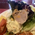 農家のイタリアン サンテンイチヨン - ポテトサラダとハム