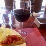 農家のイタリアン サンテンイチヨン - グラスワイン赤　¥770-