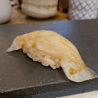 神楽坂 鮨 弥栄 - 平目の昆布締め