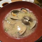 築地寿司岩 - あさり椀