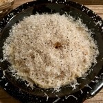 OSTERIA 山あり谷あり - スパゲッティ・カーチョエペペ～チーズと胡椒〜