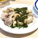 本格四川料理 麻辣先生 日本橋2号店 - 青山椒ソースのよだれ鶏　山椒が最高です！