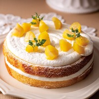 マロン飾りのショートケーキ