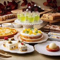 秋スイーツをメインとした約25種類のスイーツビュッフェ。