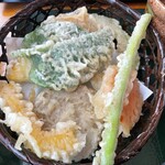 手打そば一ぷく - 野菜天