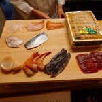 寿司 松岡 - 使われるネタ