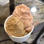 プレマルシェ・ジェラテリア - オーガニック・シシリアンレモンのレモネード＆ヨーロピアン濃厚エスプレッソ