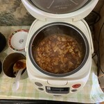 中華料理 北京亭 - サービスの麻婆豆腐