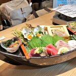 さかな酒場 魚星 - 豊洲鮮魚入り市場盛り 特上