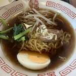 中華料理 北京亭 - F揚州チャーハン＋半ラーメン　900円