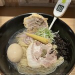 焼きあご塩らー麺 たかはし - 塩分濃度　0.8