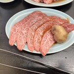 精肉・焼肉 とよおか - ロース定食1800円