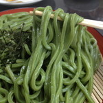 14年9月。ざるうどんの麺。