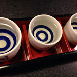 会津 田舎家 - 利き酒セット550円