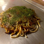 広島お好み焼き おこたろう - おこたろうデラックス、うどん