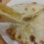 やっぱりインディア - チーズクルチャ！プラス１００円で選べます