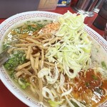 ラーメンスタンド とん平食堂 龍ヶ崎店 - 辛ホルクッパラーメン¥900