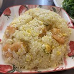 朱遊記小吃店 - 鮮蝦仁炒飯   $160