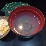 肴やハマちゃん - しじみ汁