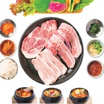 ランチサンパセット（豚トロは付きません）