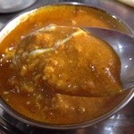 Indian Restaurant D SAGARMATHA - 20141009 サガルマータ ★レディースセット （バターチキン辛口・キーマ辛口）（1050円）★キーマ