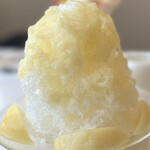 渋谷西村 フルーツパーラー 道玄坂店 - 桃フラッペ(かき氷)