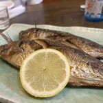 魚河岸 丸天 富士店 - あじ塩焼　1,100円