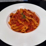 月Cafe - ペンネアラビアータ@¥1300
