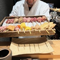 鳥かご - コースは11本。多ければお持ち帰りもできます。