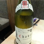 bb9 - Chablis 2012 Vincent Dauvissat　