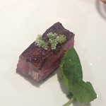 ４０日　熟成肉　薪焼き