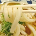 丸亀製麺 - 麺の持ち上げ～(^^)