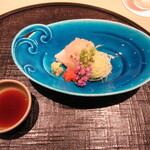 新ばし 星野 - 鱧の炙り