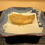 新ばし 星野 - 鱚の天ぷら二枚目