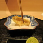 新ばし 星野 - 揚げたてすぐに