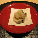 新ばし 星野 - 黒鮑の唐揚げ