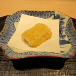 新ばし 星野 - 玉蜀黍の天ぷら