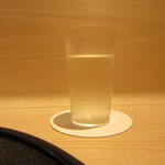 新ばし 星野 - グラスで半合