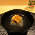 新ばし 星野 - 鰻と冬瓜のお椀