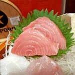 酒と食遊人 みなと - マグロ頭肉の刺身