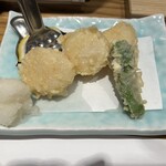 平沼 田中屋 - ホタテの天ぷら
