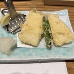 平沼 田中屋 - イカの天ぷら