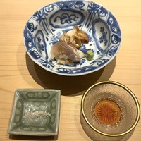 鮨 楽味 - 北寄貝の炙り