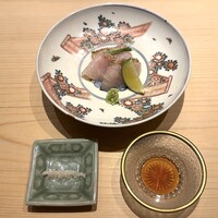 鮨 楽味 - ノドグロの炙り